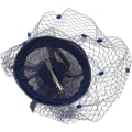 Miniatyrbilde 5 av 5: Hatt med slør for kvinner, fascinatorhatt til bryllup, fest, pillboxhatt, bowlerhatt, mini topphatt