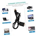 Miniatyrbild 3 av 8: Högupplöst Videokabel till Adapter 1,8m Lång för Monitor Laptop Projektor Pålitlig Signal