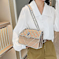 Miniatyrbild 4 av 5: Kurt Geiger London Kensington Väska Damväska PU-Läder Handväska Lyxigt Brittiskt Märke Axelväska Messenger Plånbok Kvinna Crossbody Väska Ty-yuhao Gold