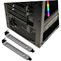Miniatyrbillede 8 af 8: Metal Mesh Computer Chassis Ventilation Blankplade Dækstøvdæksel til Computerkabinet Varmeafledning