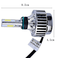 Pikkukuva 5 / 5: 32W 4000lm COB LED H4 Moottoripyörän Etuvalo