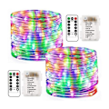 Miniatyrbild 3 av 5: 1 st 10m LED Utomhuslampor 100 LED-lampor Repslampor Stränglampor