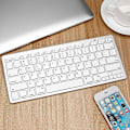 Pikkukuva 2 / 5: Hopeaa Ultra-ohut Langaton Bluetooth-näppäimistö iPad Mini Mac