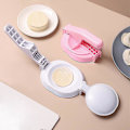 Miniatyrbillede 4 af 4: Dumpling Skin Easy Maker Manuel Dumpling Wrapper Maker Wonton Dej Presser Dumpling White