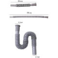 Miniatyrbillede 3 af 3: Universal Vaskeskum Sink Afløb Rør, 1-1/4 Tommer Installationsdiameter Plast Fleksibel Og Udvidbar