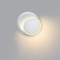 Pikkukuva 1 / 5: Skandinaavinen yksinkertainen LED-seinävalaisin pyöreä sängynpääty Eclipse