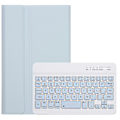 Pikkukuva 2 / 5: Näppäimistö+kotelo Samsung Galaxy Tab A7 Lite 8.7 T220 / T225 White Ice Orchid
