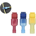 Miniatyrbilde 1 av 4: 120 stk T-tap Wire Terminals Hurtigkobling Spade-kontakter