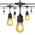 Pikkukuva 1 / 5: Maailmapallo-ulkokattokruunut 5m 10 lamppua S14 Edison LED