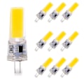 Pikkukuva 1 / 5: 10 kpl G4 6W 600lm COB LED Bi-pin -lamppu himmennettävä asuntoautoille ja veneille