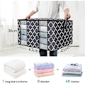 Miniatyrbillede 2 af 5: Opbevaringsposer 100l Stor Foldbar E Skab Organizer