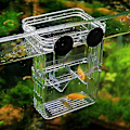 Miniatyrbillede 3 af 3: Akryl Yngel Inkubator Fisk Forældreboks Dobbeltlag 1 stk