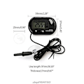 Miniatyrbild 4 av 4: Akvarietermometer Digital LCD Vattentermometer