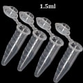 Miniatyrbillede 4 af 5: 1000 stk. Mikro Plastprøveglas Centrifugeglas