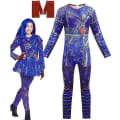 Miniatyrbilde 1 av 5: Descendants 3 Evie Kostyme Sett for Jenter - Fancy Up Jumpsuit, Hansker og Antrekk 6-7 Years