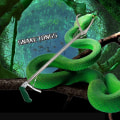 Miniatyrbilde 1 av 5: Slangeklemme 70 cm Håndtak Tang Fangst Reptil Stick