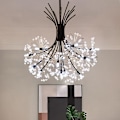 Miniatyrbild 3 av 5: 45cm Hängande Lykta Design Chandelier Metall Sputnik Nyhet