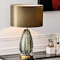 Miniatyrbillede 1 af 5: Moderne Bordlamper Hjemmeindretning Soveværelse Farvet Glaslampe
