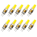 Miniatyrbillede 4 af 4: 10 stk G4 2W 200lm Cob Led Bi-pin Pære Dæmpbar