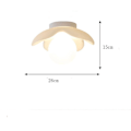 Miniatyrbillede 4 af 5: LED Loftlampe Semi Flush Balkon Garderobe Stue