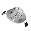 Miniatyrbillede 2 af 5: 6 stk. 3 W 300 Lm Nemt at Installere Indbyggede LED-lys 85-265 V