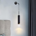 Miniatyrbillede 1 af 5: LED Vægskinne Sengelampe Moderne Sort Guld 220-240v