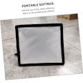 Miniatyrbild 5 av 8: 15x17cm Softbox Blixtdiffusor för Speedlight Portabel Ringljusdiffusor Lättviktig Lätt att Bära