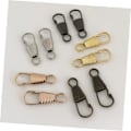 Miniatyrbild 5 av 8: 10 st DIY Dragkedjehuvud Tillbehörssats för Bagage Kläder Skor Multifunktionella Dragkedjedelar