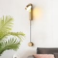 Miniatyrbillede 3 af 5: Enkel Vægslampe til Sengen, Rotérbar LED-Lampe til Soveværelse og Gang