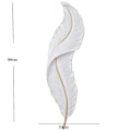 Miniatyrbillede 2 af 5: 1-lys 65cm LED væglampe Fjerform Luksus Stil
