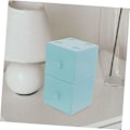 Miniatyrbillede 2 af 8: 2 stk. Stabelbar Smykkeskrin til Skrivebord Skrivebordsorganisator Makeup Etui til Hjemmekontor