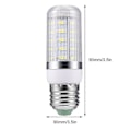 Miniatyrbillede 5 af 5: E27 7w 36 Smd 5730 Sølv Sidelys Led Majs Pære 110v/240v