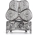 Miniatyrbillede 5 af 5: Metal Smykkeskrin Butterfly Form Antik Smykkeskrin Lille Acsergery Gave