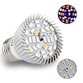 Pikkukuva 4 / 5: 4 kpl Täyden Spektrin LED-Kasvuvalon Lamppu E26 E27 Gu10 E14 28 LEDiä