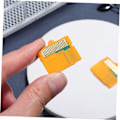 Pikkukuva 7 / 8: 2 kpl Adapterikorttikamerat Keltainen Muistikorttisovitin 8gb Kompakti ja Helppokäyttöinen