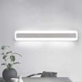 Miniatyrbillede 5 af 5: 14w Spejlslampe Vægslampe Badeværelse Kold Hvid 7200k Led 900lm Moderne Indendørs Badeværelseslampe Badeværelsesbelysning 40cm [Energiklasse E]