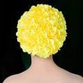 Miniatyrbillede 2 af 2: Petal Badehætte Blomster 3D Blomst Vintage Svømmehat Mode