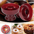Miniatyrbillede 4 af 5: 4 stk. Kageudstikker Sæt Rund Blomst Hjerteformet Kageform Doughnut Form Plast Bageværktøj Til Hjemmebageri