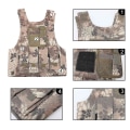 Pikkukuva 3 / 5: Lasten Taktinen Liivi Camouflage Taisteluliivi CS-Varusteet