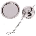 Miniatyrbillede 3 af 4: 4 Pak Teekande Te-Infuser Rustfrit Stål Si Dripbakken