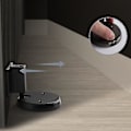 Miniatyrbilde 2 av 3: Kompatibel med dørstopp uten hull, vanntett dørstopp i sinklegering, gull