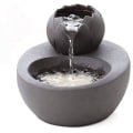 Miniatyrbillede 1 af 3: Kattefontæne Keramik Pet Vanddispenser - Lotus Vertikal Kattedrikkefontæne