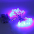 Miniatyrbilde 2 av 5: Kulebatteridrevet LED-lysstreng for jul, bryllup og festdekorasjon