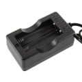 Miniatyrbillede 4 af 5: Bærbar LED Dobbelt Batterilader til 18650 Li-ion HR-168AA