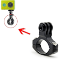 Miniatyrbillede 4 af 5: Universal Cykelstyr Mount Holdbar Aluminium Cykelstyr Mount ((sort)(1 stk)