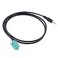 Miniatyrbilde 1 av 5: 3,5 mm Aux-in adapter lydkabel Renault Clio Megane
