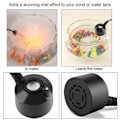 Miniatyrbilde 5 av 5: Mini Diffuser Mist Maskin Vannfontene Dam Fisketank Skape Atmosfære For Hage Kontor Hjem