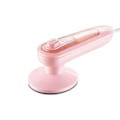 Miniatyrbilde 1 av 5: 1 stk damp/tørr håndholdt mikro dampstrykejern klær dampmaskin mini strykejern rask rynkefjerning for husholdning sovesal reise rose EU