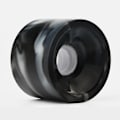 Miniatyrbillede 2 af 5: 2 stk. 65x45mm Surf Skateboard Hjul 84a Hårdhed 2 Hjul Sort-hvid