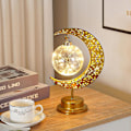 Miniatyrbillede 1 af 3: Lunar Bordlampe Ledningsfri Ramadan Lanterner Jern Mini